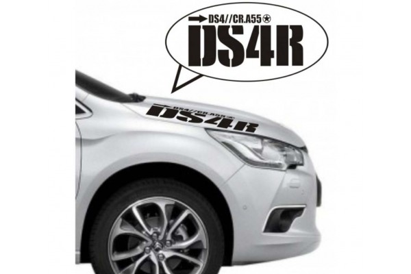 Decal to fit Citroen DS4r bonnet graphics full decal kit