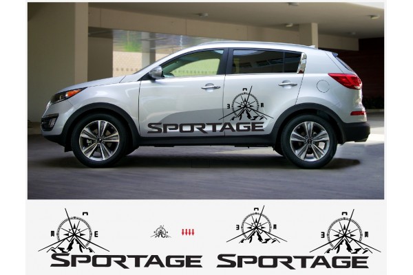 Decal to fit Kia Sportage decal full kit