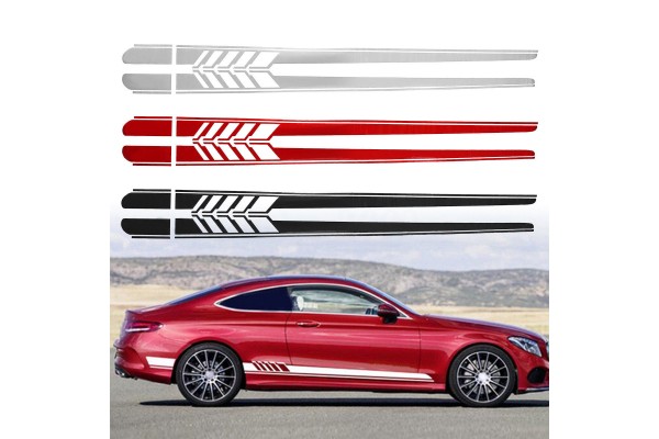 Decal to fit Mercedes Benz side decal 200cm First edition 4 pcs. Set