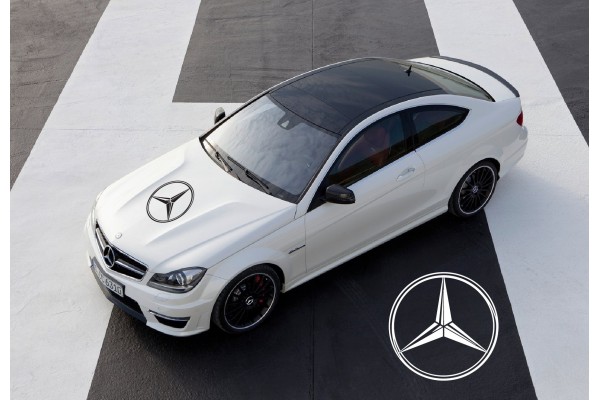 Decal to fit Mercedes Benz AMG bonnet decal 58cm V.2