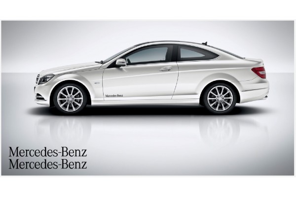 Decal to fit Mercedes Benz side decal 40cm 2 pcs. Set