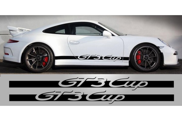 Decal to fit Porsche GT3 Cup Vinyl Side Decals