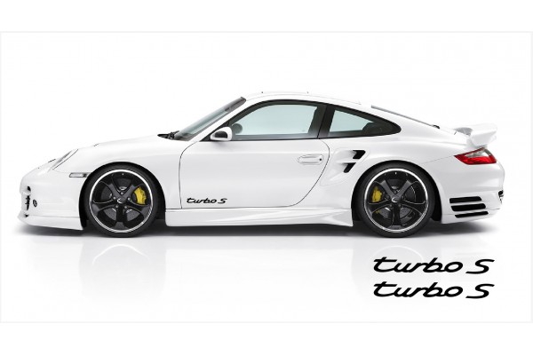 Decal to fit Porsche turbo S side decal 2pcs, set 350mm