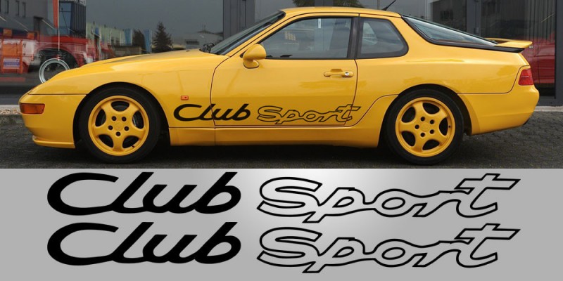 Aufkleber passend für Porsche 968 Club Sport CS