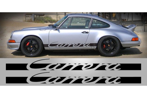 Decal to fit Porsche 911 Carrera New Style Script Side Decal Graphic