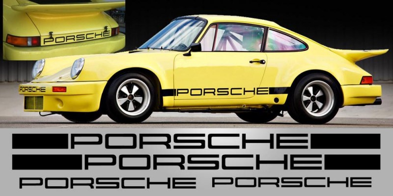 Decal to fit IROC Porsche 911 RSR Side Decal Set
