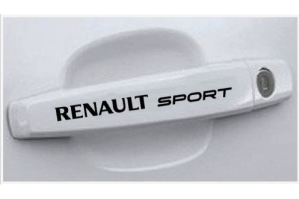 Decal to fit Renault Sport Door handle decal 4pcs, set