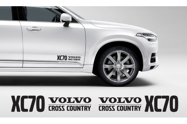 Decal to fit Volvo XC70 Cross Country Side decal 400mm