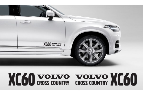 Decal to fit Volvo XC60 Cross Country Side decal 400mm