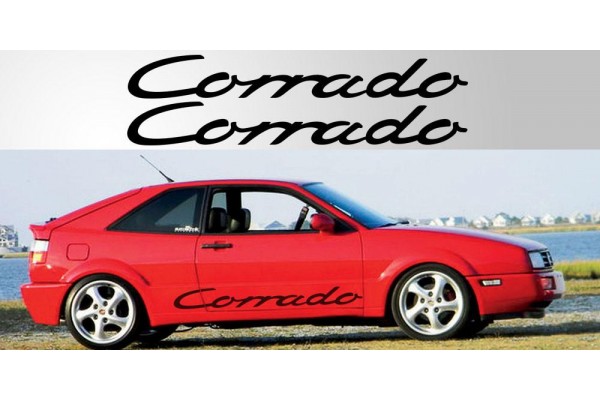 Decal to fit Volkswagen Corrado Vinyl Decal Pair