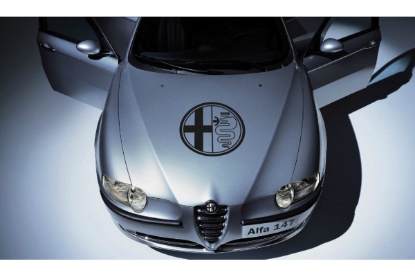 Decal to fit Alfa Romeo decal windscreen 58 cm