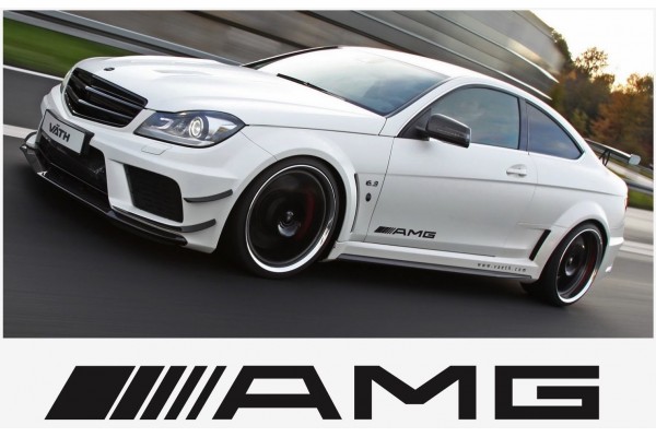 Decal to fit AMG Mercedes side decal 2 pcs. 350mm