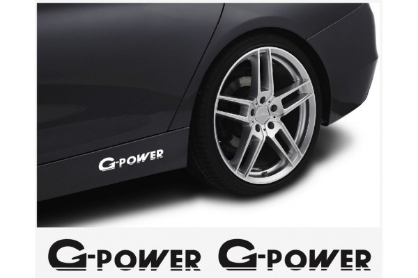 Decal to fit BMW G Power decal side decal 220mm 2pcs set