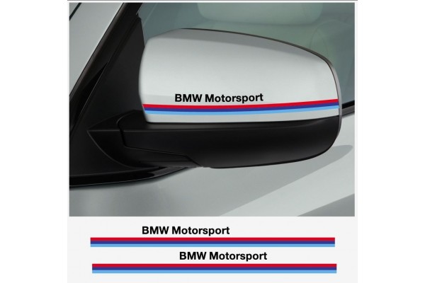 Decal to fit BMW Motorsport wing mirror decal