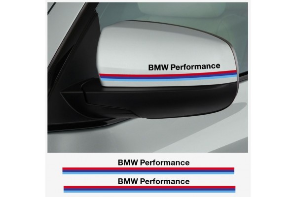 Decal to fit BMW Performance wing mirror decal