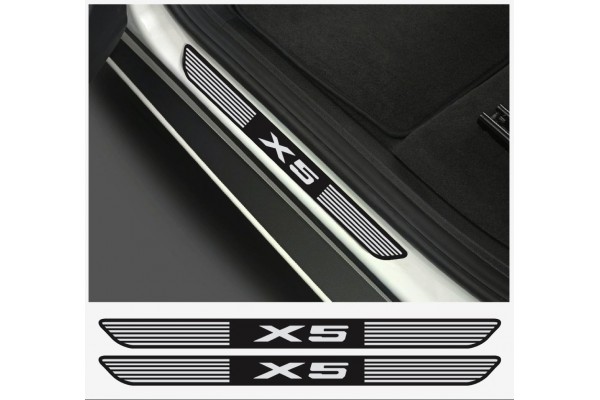 Decal to fit BMW X5 decal door sill decal  2pcs.