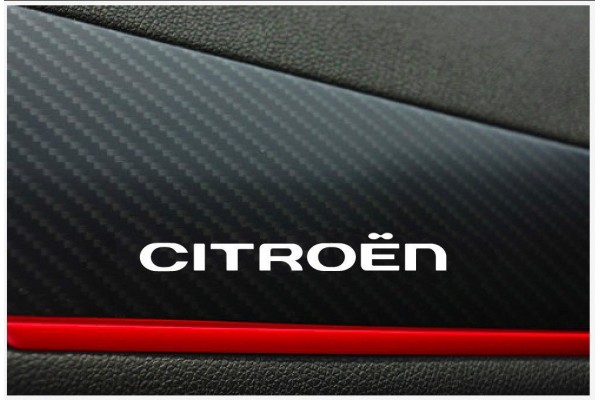 Decal to fit Citroen decal 2 pcs. set 70mm