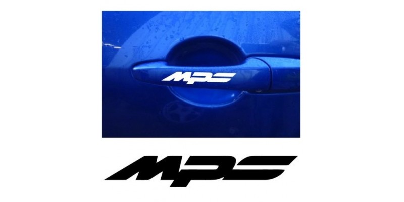 Aufkleber passend für Mazda MPS Türgriff Aufkleber 4 Stk.