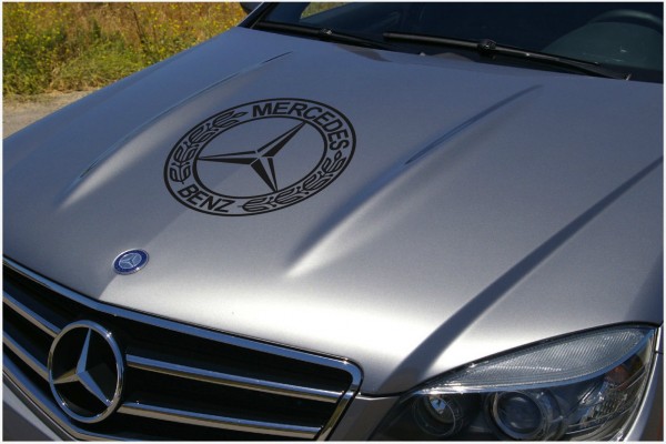 Decal to fit Mercedes Benz decal windscreen 40 cm V.1