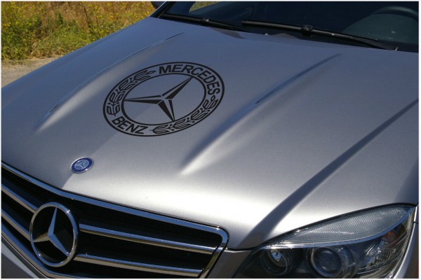 Decal to fit Mercedes Benz decal windscreen 58 cm V.1