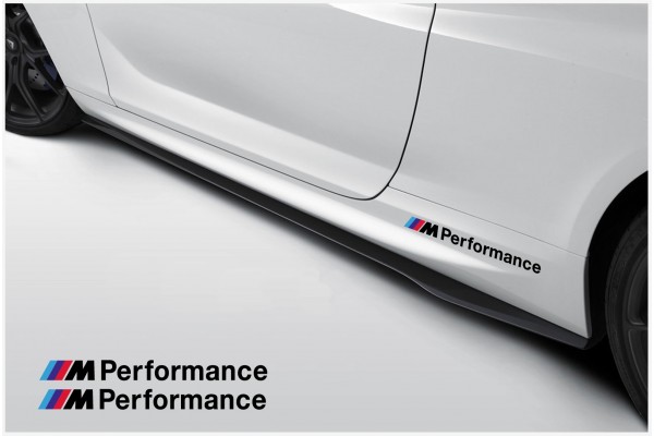 Decal to fit BMW M Performance side Decal 300mm 2 pcs. set