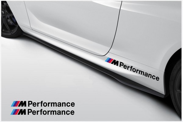Decal to fit BMW M Performance side Decal 600mm 2 pcs. set
