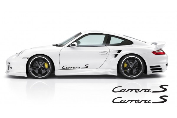 Decal to fit Porsche Carrera S side decal 2pcs, set 700mm