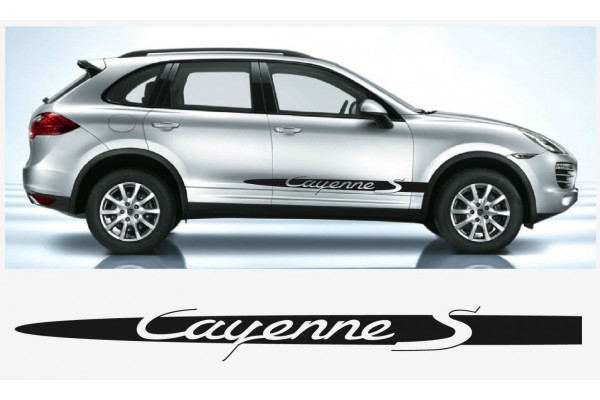 Decal to fit Porsche Cayenne S side decal 2pcs. set