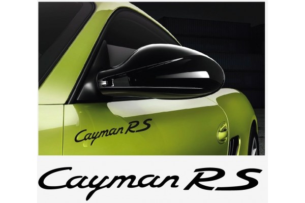 Decal to fit Porsche Cayman RS side decal 30cm 2pcs. set