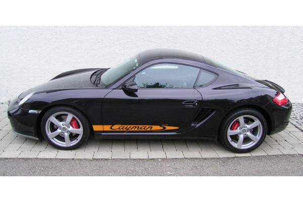 Decal to fit Porsche Cayman S side decal 2pcs. set