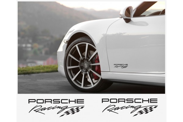 Decal to fit Porsche Racing side decal 20cm 2pcs. set