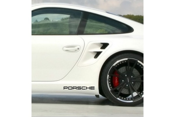 Decal to fit Porsche side decal 2pcs. set