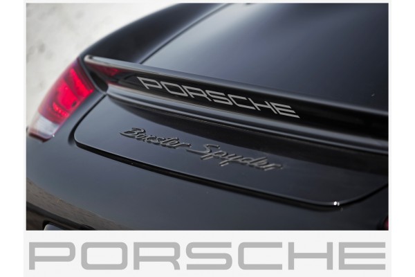 Aufkleber passend für Porsche Heckaufkleber Aufkleber 50cm 2Stk. Satz