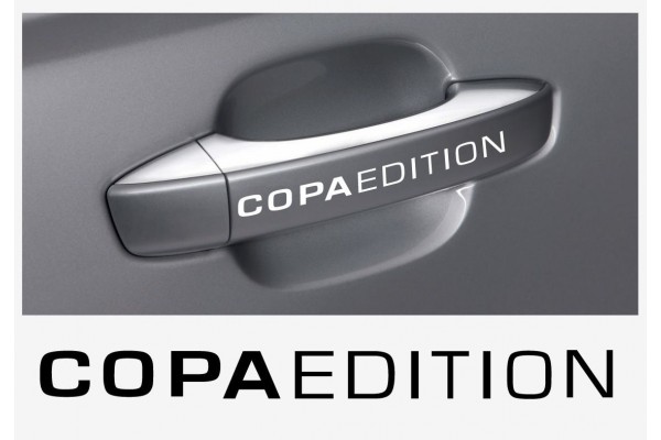 Decal to fit Seat Copa Edition door handledecal 4 pcs.