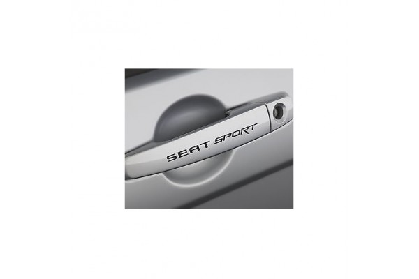 Decal to fit Seat Sport door handledecal 2 pcs. 14cm