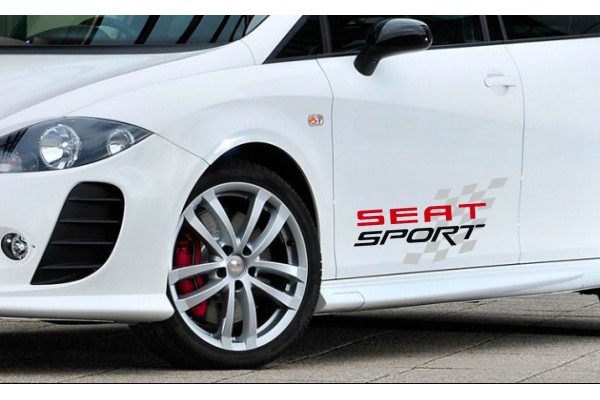 Decal to fit Seat Sport side decal set 55cm