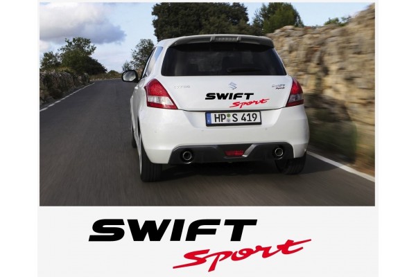 Decal to fit Suzuki Swift Sport tail decal set 60cm