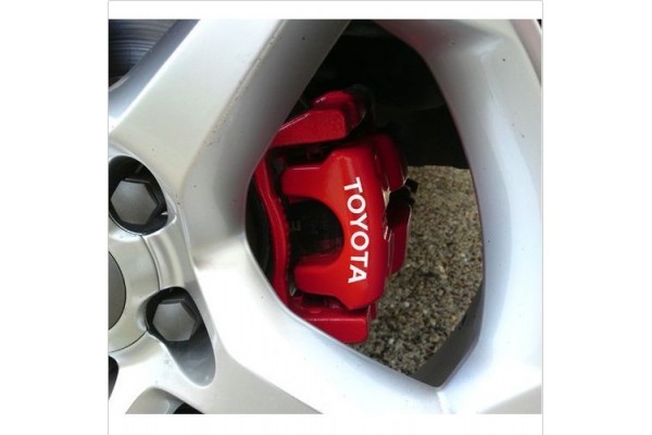 Decal to fit TOYOTA brake caliper decal set Avenis Auris Corolla RAV4 Yaris