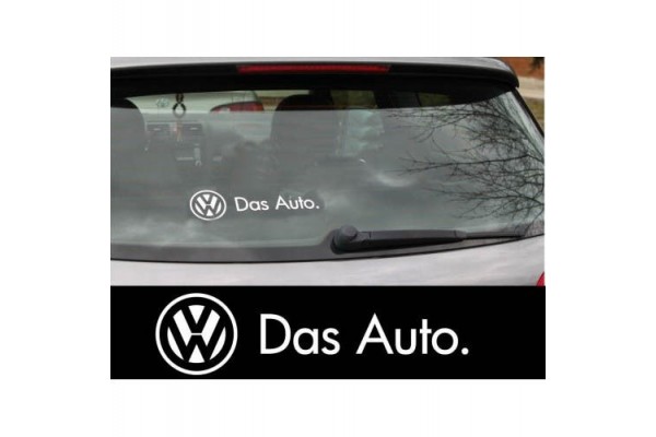 Decal to fit VW Das Auto tail decal side decal x2 Polo Golf Passat Lupo