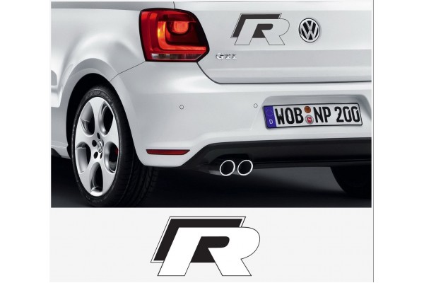 Decal to fit VW Polo R WRC tail decal 186mm
