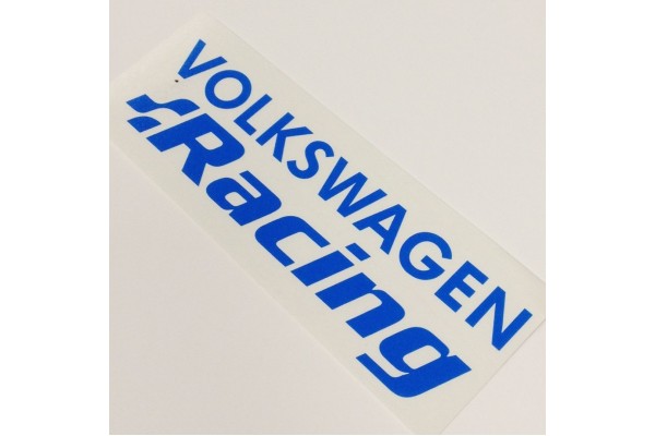 Aufkleber passend für VW Polo Golf R WRC Street Haubenaufkleber Aufkleber  50cm - VWG0056 - FÜR VW