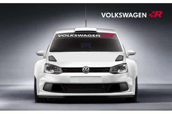 Decal to fit VW Volkswagen R Windscreen decal 950mm