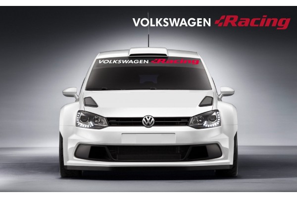 Decal to fit VW Volkswagen Racing Windscreen decal 950mm