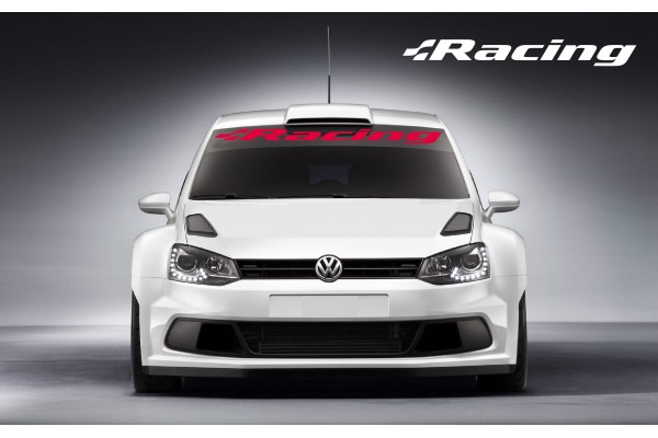 Decal to fit VW Volkswagen Racing Windscreen decal 950mm/1400mm