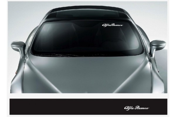 Decal to fit Alfa Romeo windscreen striscia decal