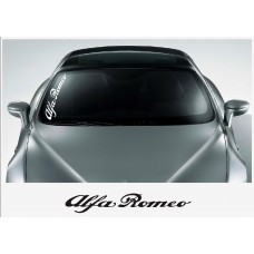 Decal to fit Alfa Romeo windscreen decal