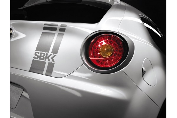 Aufkleber passend für Alfa Romeo MiTo Serie Speciale SBK Aufkleber Heckaufkleber