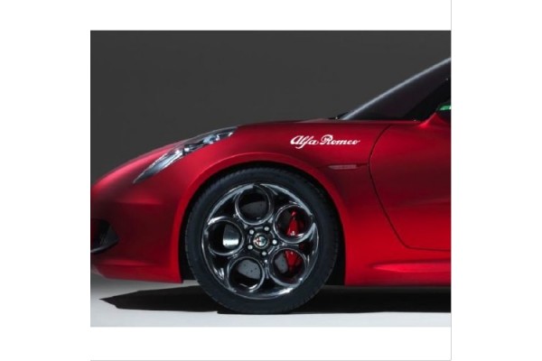 Aufkleber passend für Alfa Romeo Aufkleber Seitenaufkleber Satz 30 cm