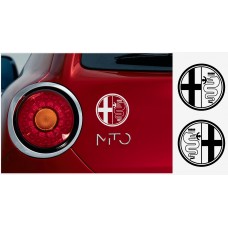 Decal to fit Alfa Romeo Side decal 2pcs. kit 10cm