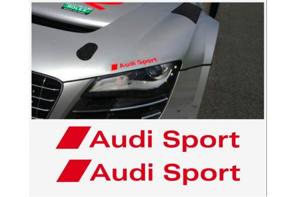 Decal to fit Audi Sport side decal 2 pcs. set 200mm